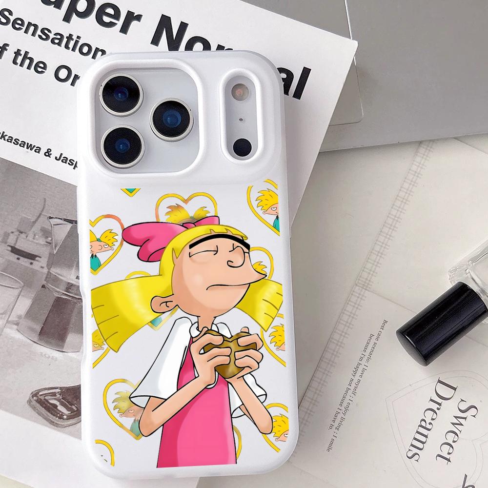 Phone Cases H&M - كارتون ه-هي آرنولد! غطاء هاتف لآيفون