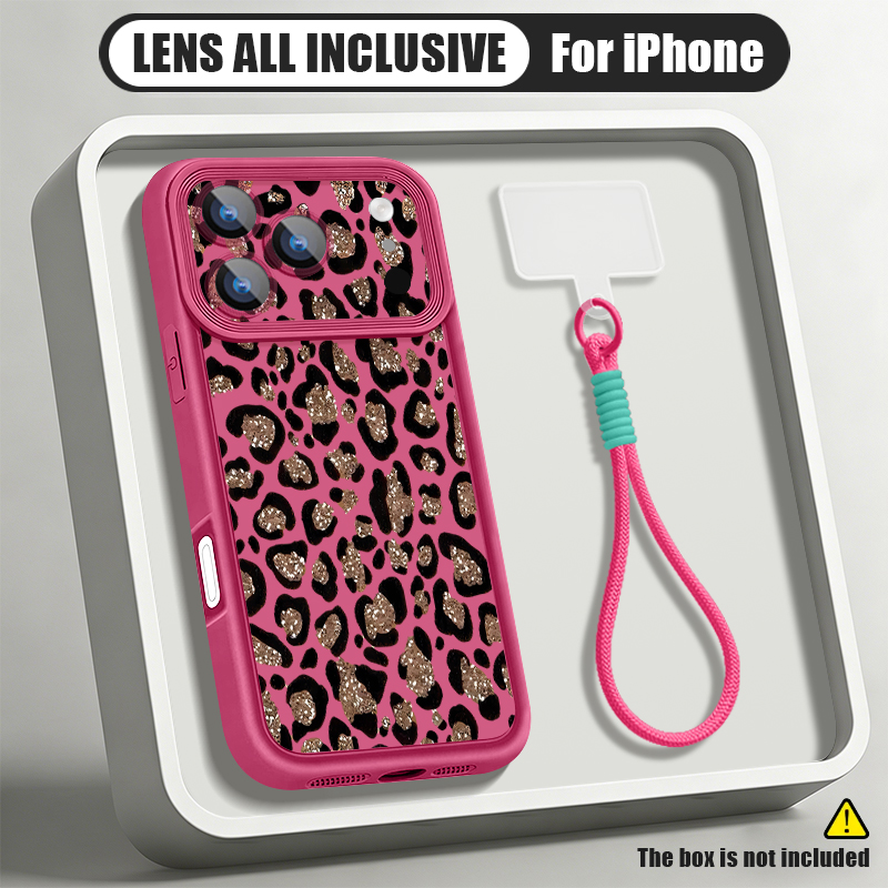 Phone Cases For Iphone 16 - غطاء هاتف بحزام معصم من السيليكون