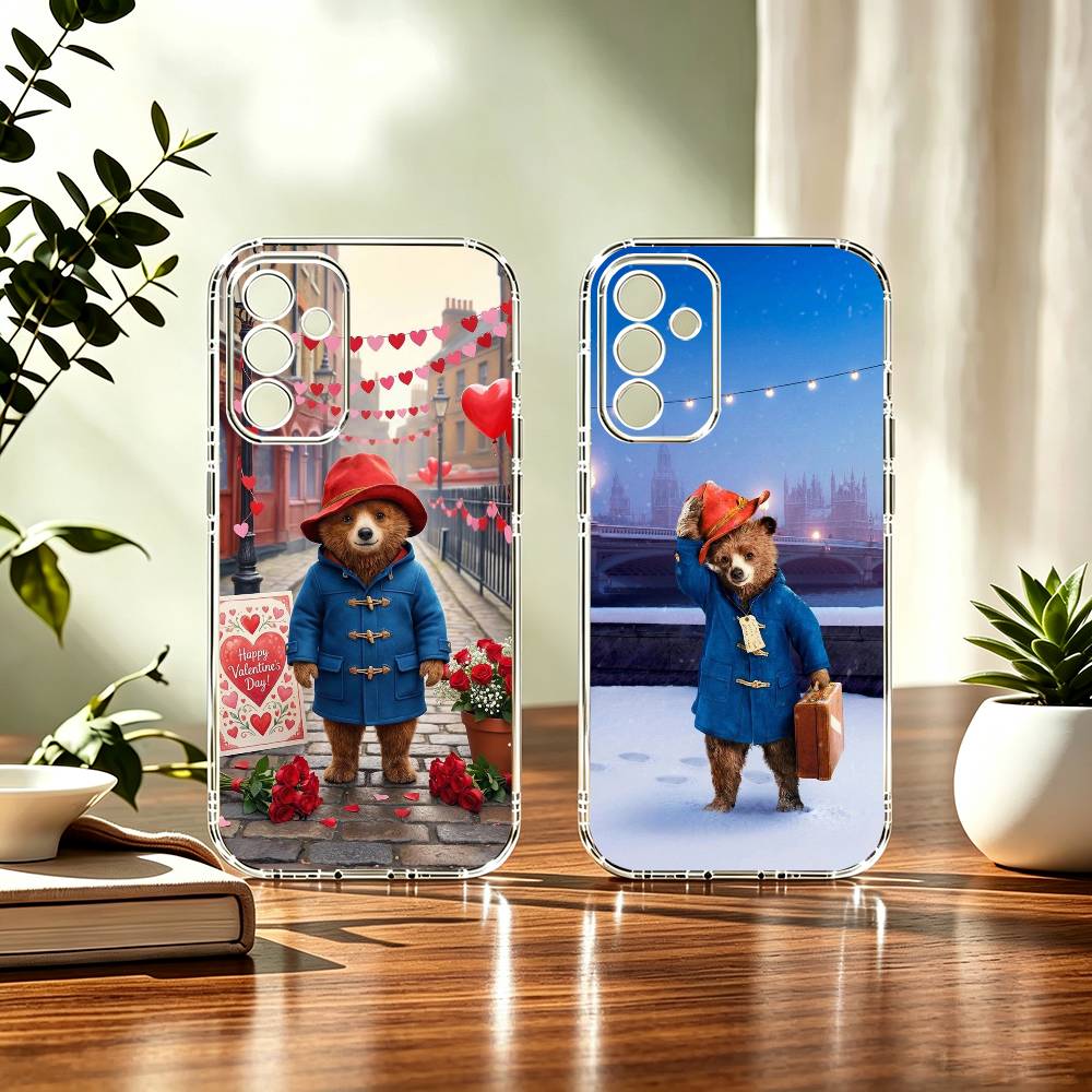 Phone Cases London - غطاء هاتف شفاف من مادة TPU
