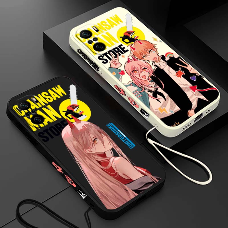 Phone Cases Xiaomi 15 - جراب هاتف سائل بتصميم أنمي تشينسو