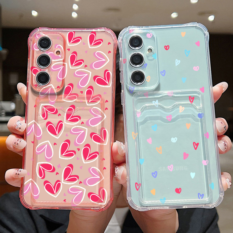 Phone Cases Galaxy A16 5G - غطاء هاتف بفتحة للبطاقات لسامسونج جالاكسي