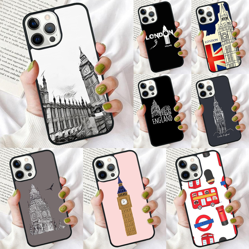 Phone Cases London - غطاء هاتف بتصميم برج بيغ بن