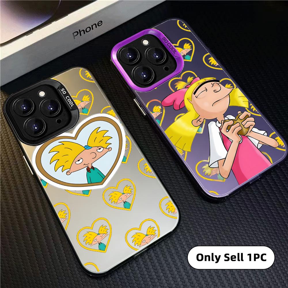 Phone Cases H&M - كرتون هاي أرنولد! غطاء هاتف ملون