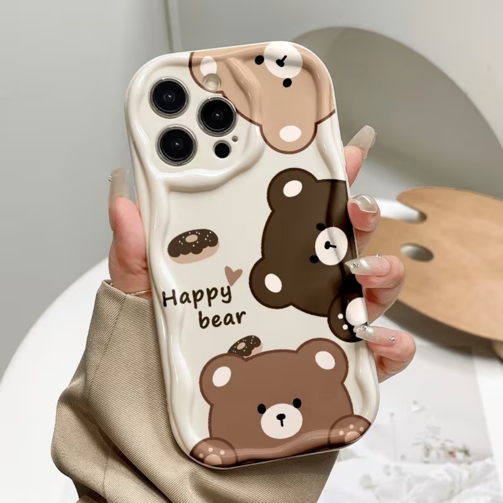 Phone Cases Xr Iphone - جراب هاتف بنمط دب لطيف ونمر