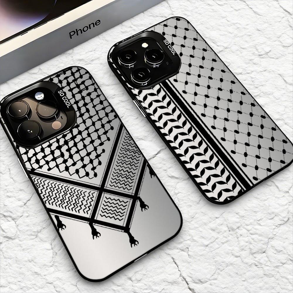 غطاء هاتف بتصميم الكوفية الفلس - مراجعة Phone Cases For Iphone 16 وسعره
