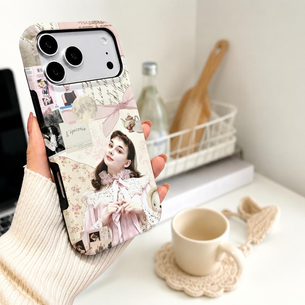 غطاء هاتف أودري هيبورن من مادة - مراجعة Phone Cases H&M وسعره
