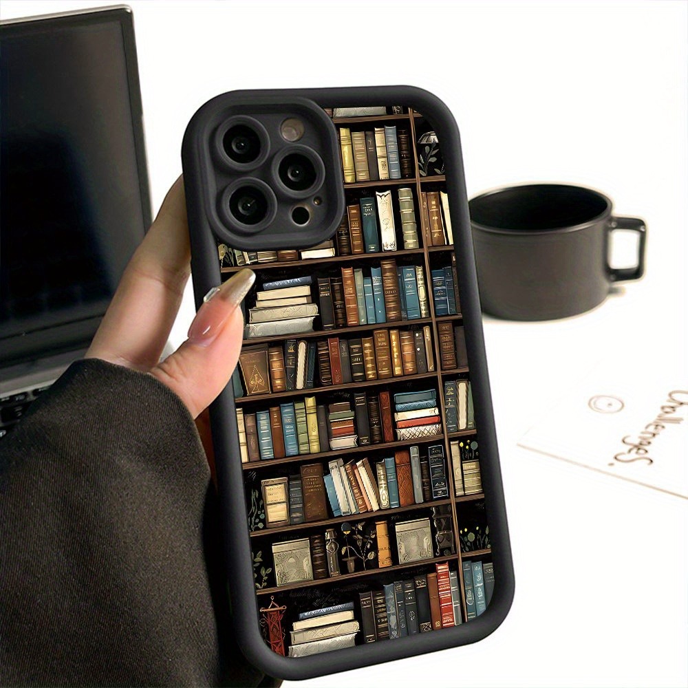 غطاء هاتف بتصميم رف كتب إبداعي - مراجعة Phone Cases Xr Iphone وسعره