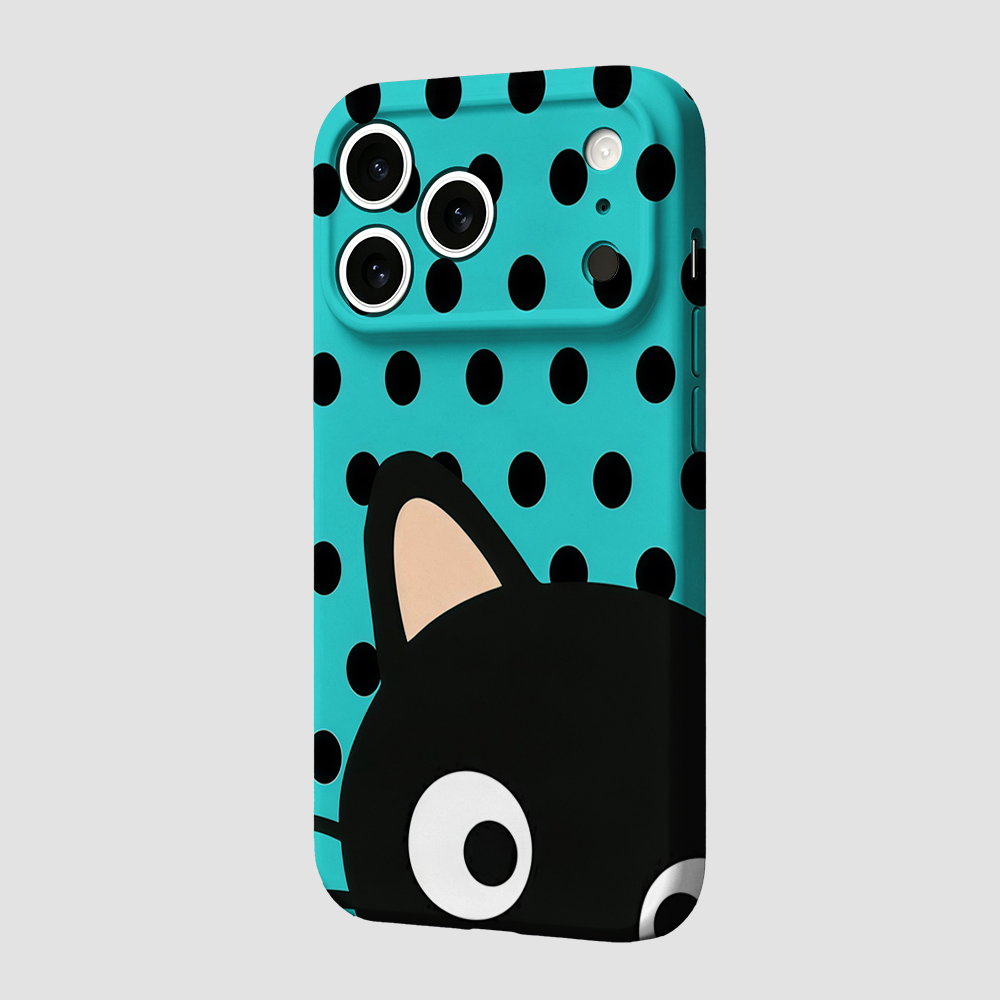 غطاء هاتف بتصميم قطة ونقاط بول - مراجعة Phone Cases Xr Iphone وسعره