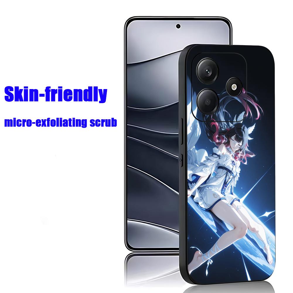 غطاء هاتف ناعم أسود بتصميم شخص - مراجعة Phone Cases Xiaomi 15 وسعره