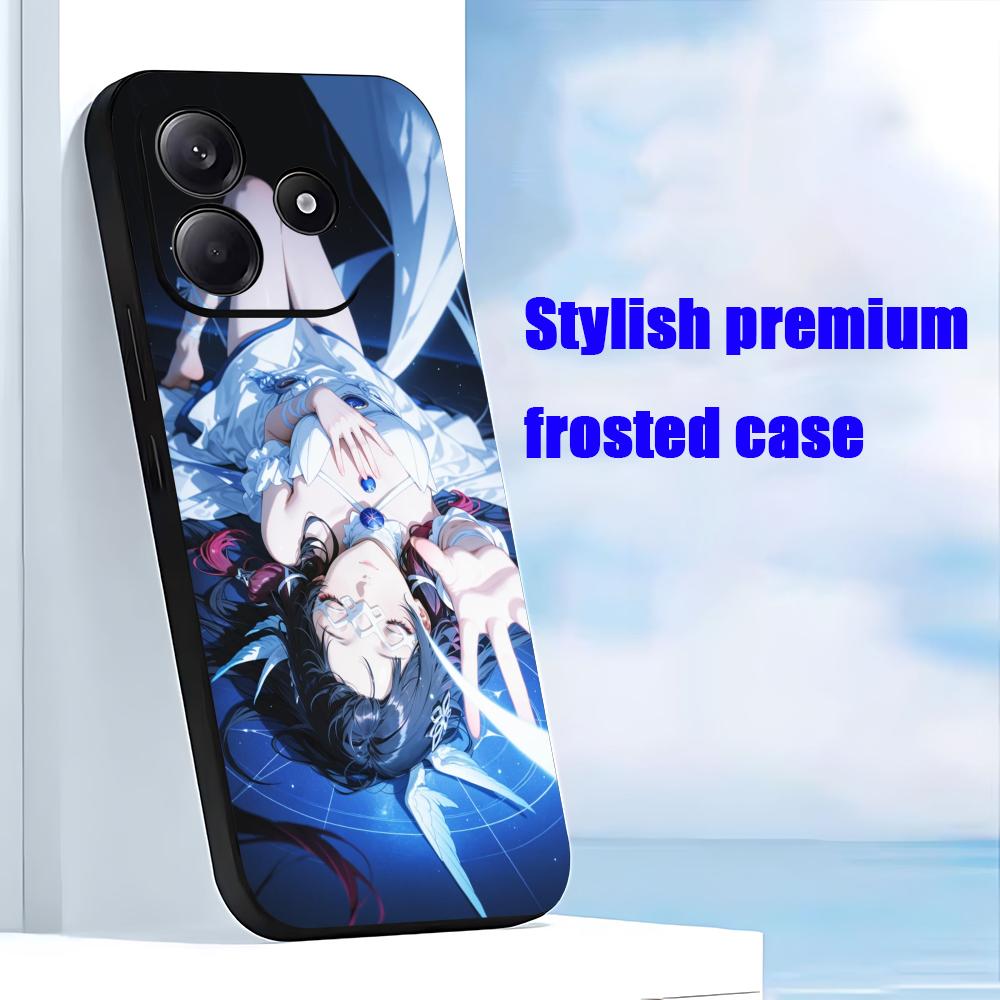 غطاء هاتف ناعم أسود بتصميم شخص - مراجعة Phone Cases Xiaomi 15 وسعره