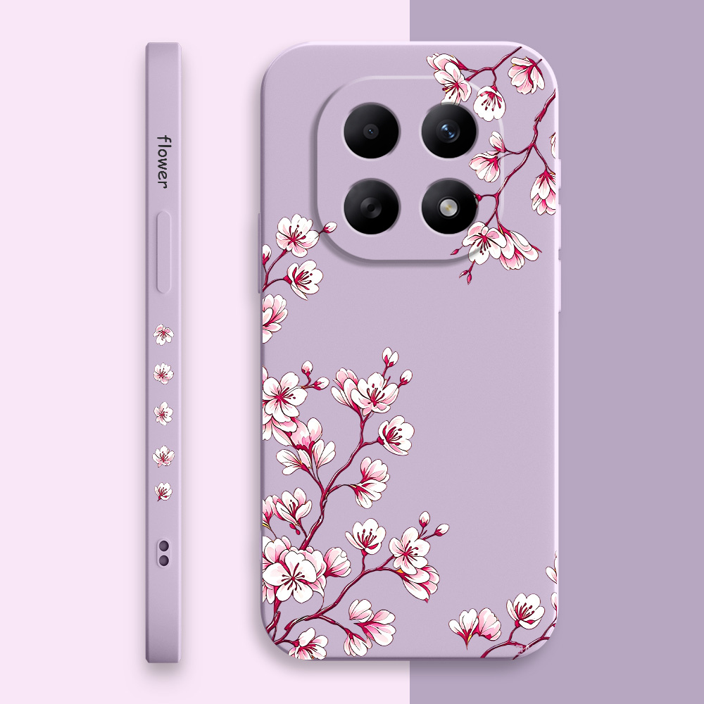 غطاء هاتف بتصميم أزهار الساكور - مراجعة Phone Cases Xiaomi 15 وسعره