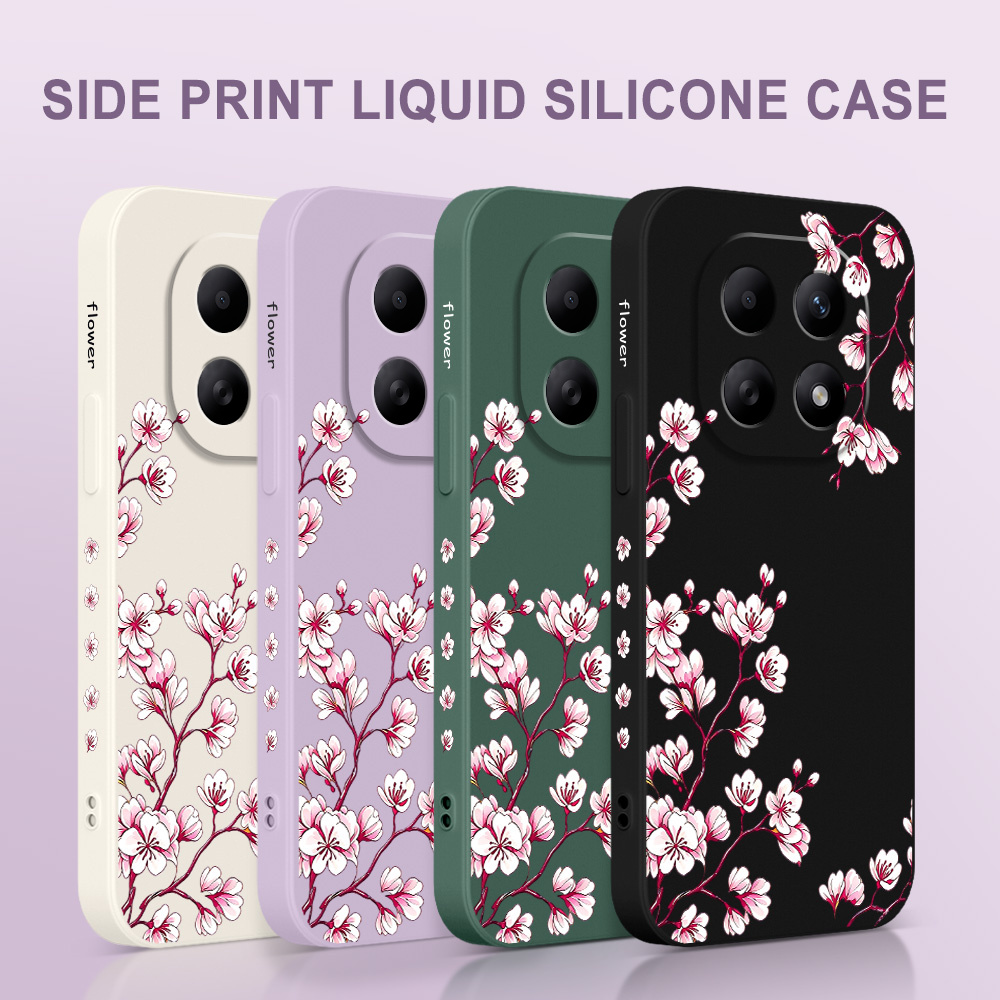 غطاء هاتف بتصميم أزهار الساكور - مراجعة Phone Cases Xiaomi 15 وسعره