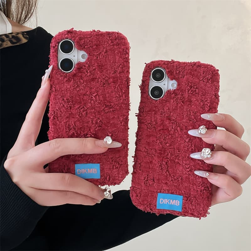 غطاء هاتف أنجورا أحمر ناعم ومخ - مراجعة Phone Cases For Iphone 16 وسعره