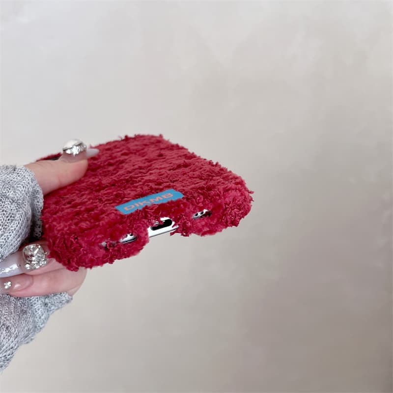 غطاء هاتف أنجورا أحمر ناعم ومخ - مراجعة Phone Cases For Iphone 16 وسعره